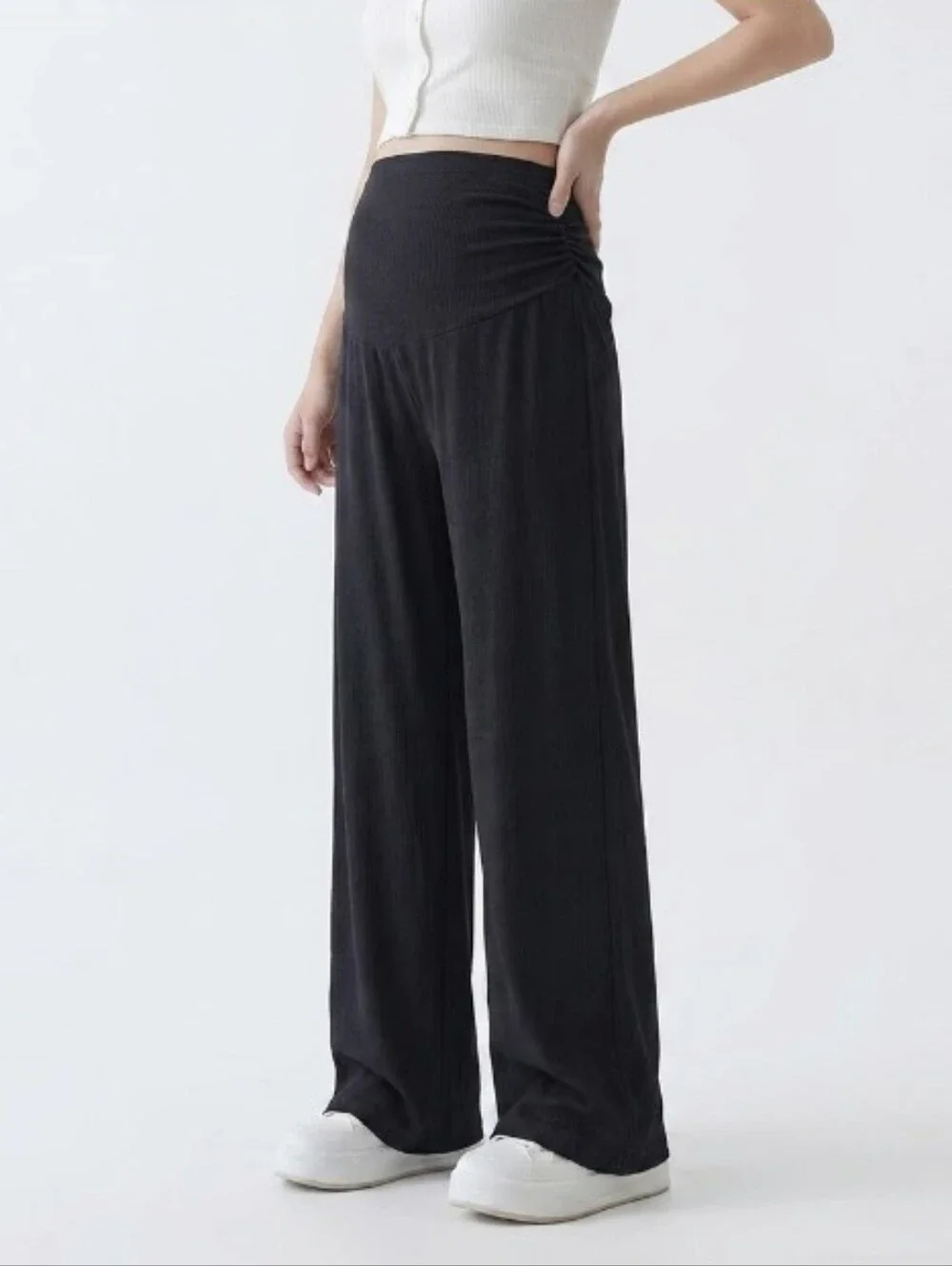 Isabel Super Soft And Airy Maternity Pants. Great For Postpartum too - Picture 1 of 1